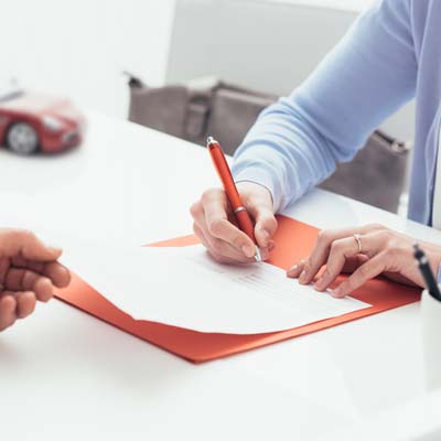 Personal Loan Document Signing